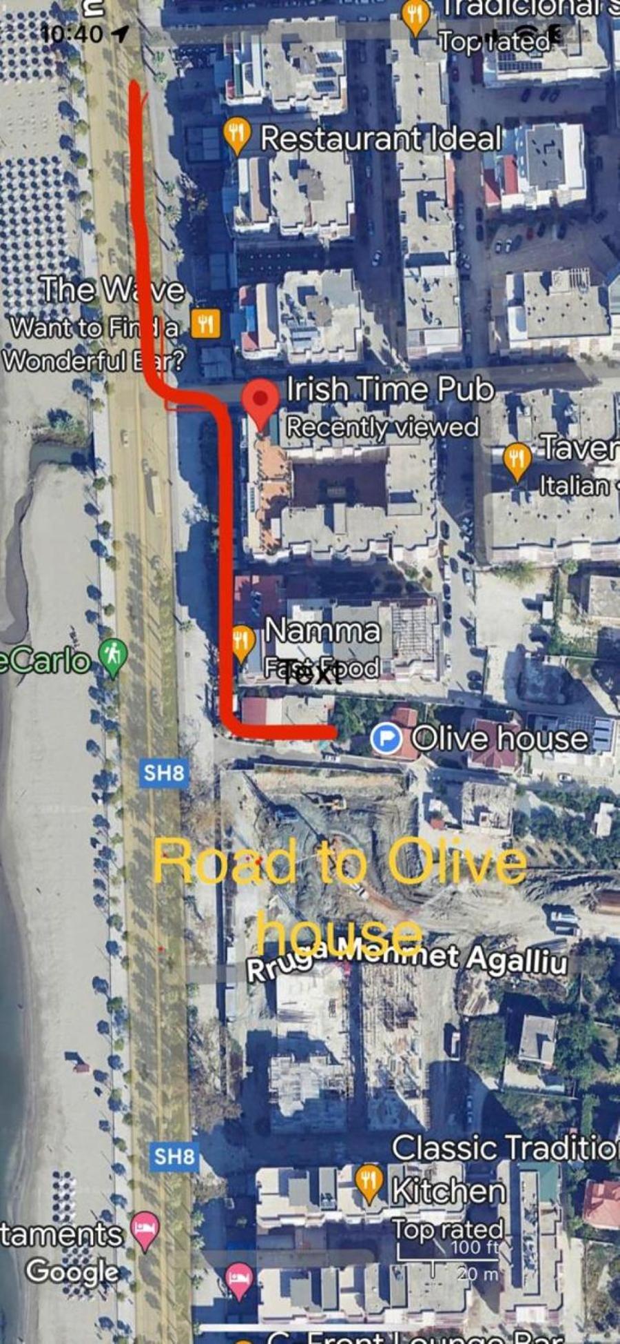 Отель Olive House. Влёра Экстерьер фото